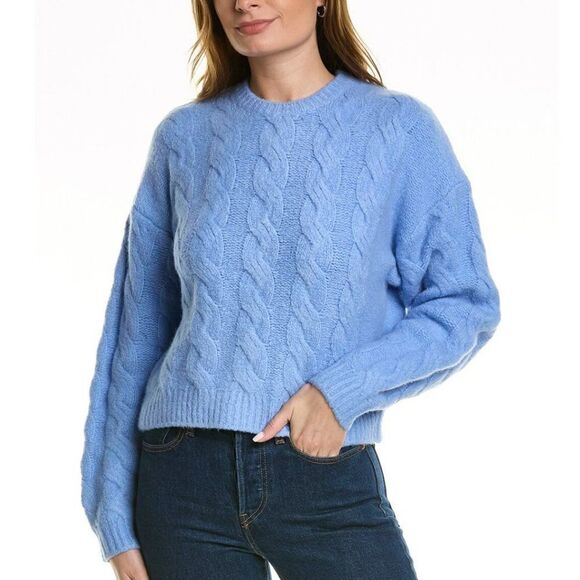 Joie Hyannis Crew Neck Wool Blend Sweater XXS - Picture 1 of 13